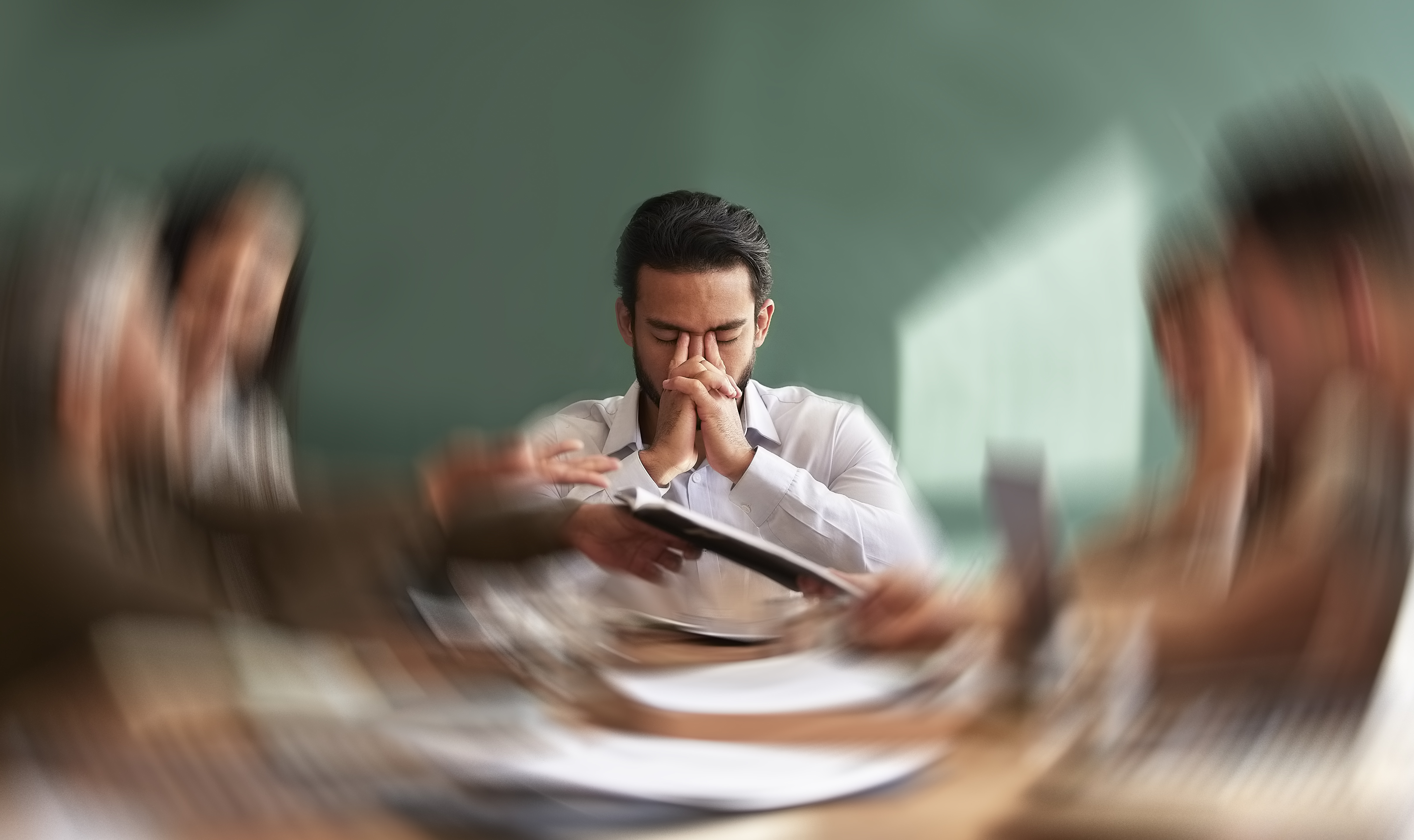 Employee stress epidemic visualization showing workplace stress crisis affecting 89% of workers