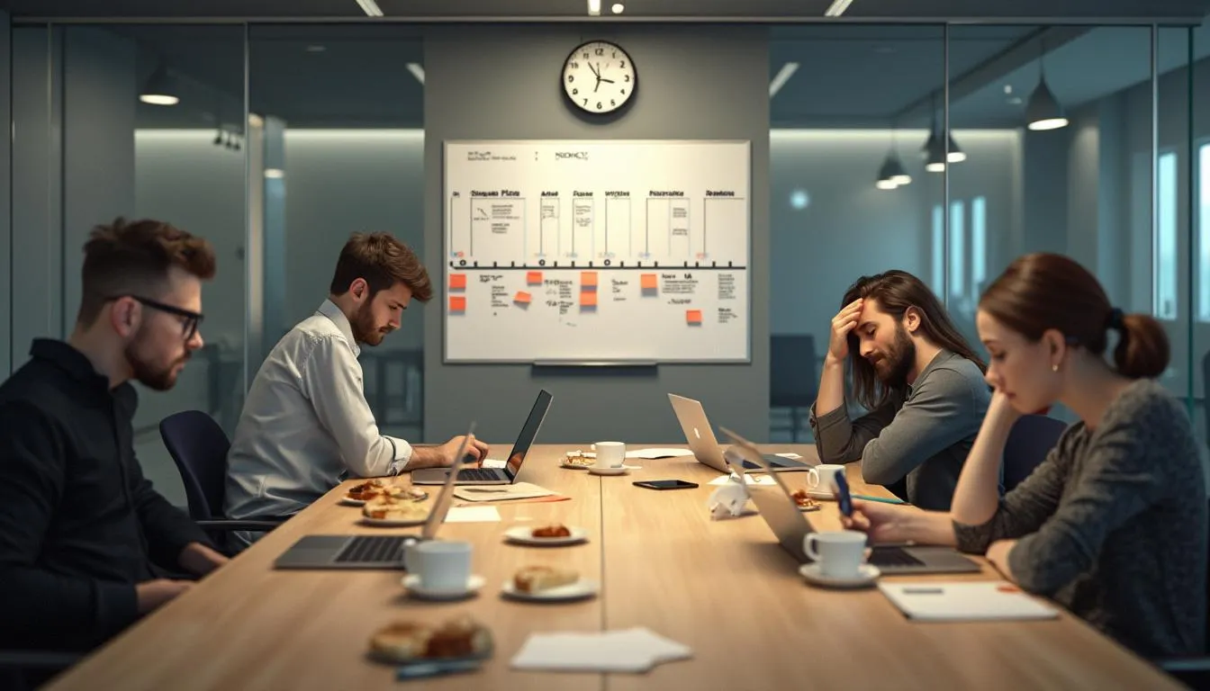 Workplace productivity loss crisis showing 71% employee disengagement
